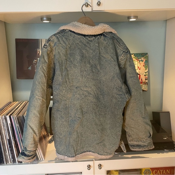 Vintage Jean Sherpa Jacket - Picture 2 of 2